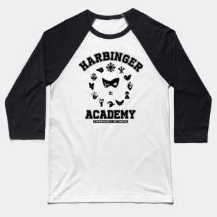 Genshin Impact Harbinger Academy- Black Baseball T-Shirt
